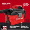 CRAFTSMAN V20 Cordless Vacuum Cleaner, Shop Vac Wet/Dry, 2 Gallon, 7ft Hose, Bare Tool Only (CMCV002B)(Wet/Dry Vac (Tool Only))