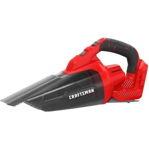 CRAFTSMAN V20 Cordless Hand Vacuum, 45 CFM, 2 Stage Filtration System with Filter, Bare Tool Only (CMCVH001B)(Bare Tool)