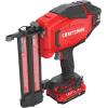CRAFTSMAN V20 Cordless Brad Nailer, 18 Gauge Nail Gun, with Battery and Charger (CMCN618C1)(18GA Brad Nailer Kit)
