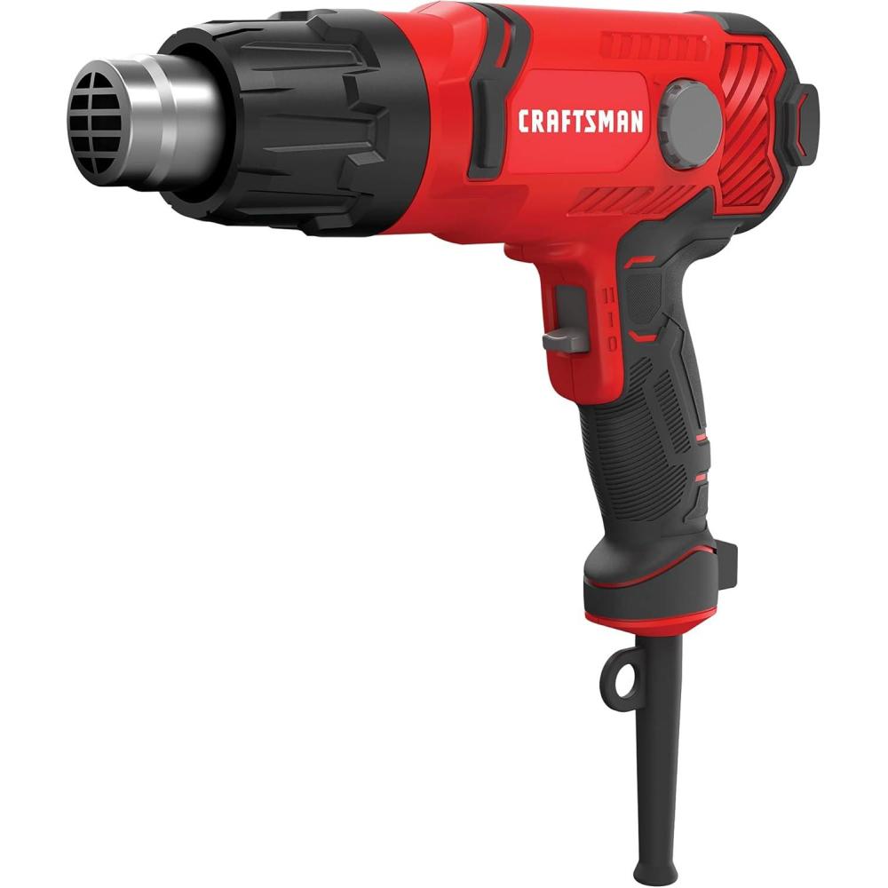 imageCRAFTSMAN Heat Gun Corded Variable Heat Setting up to 1200 Degrees 1500 Watt CMEE531