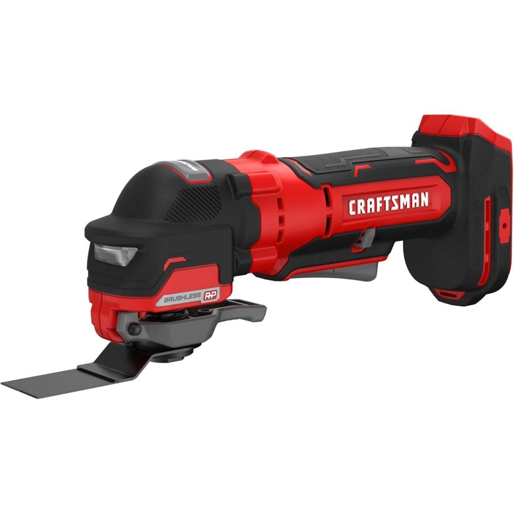 imageCRAFTSMAN V20 Cordless Oscillating Tool MultiTool Up to 19000 OPM Bare Tool Only CMCE565B