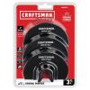CRAFTSMAN Bi-Metal Oscillating Tool Blade for Wood and Metal, Semicircle, 3 Pack (CMAO113-3)(3 Pack)