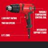 CRAFTSMAN Heat Gun, Corded, Variable Heat Setting up to 1200 Degrees, 1500 Watt (CMEE531)