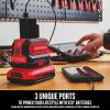 CRAFTSMAN V20 Charger, Power Inverter, Charging Ports for Type-C, Type-A, and AC, 150 Watts, Bare Tool Only (CMCB1150B)
