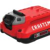 CRAFTSMAN V20 Lithium Ion Battery, 2.0-Amp Hour, 2 Pack (CMCB202-2)((2) 2.0 AH Batteries)