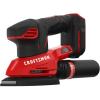 CRAFTSMAN 20V MAX Cordless Detail Sander, Tool Only (CMCW221B), Red