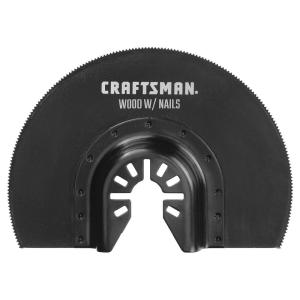 CRAFTSMAN Bi-Metal Oscillating Tool Blade for Wood and Metal, Semicircle, 3 Pack (CMAO113-3)(Single)