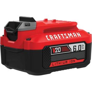 CRAFTSMAN V20 6Ah Lithium Ion Power Tool Battery (CMCB206)