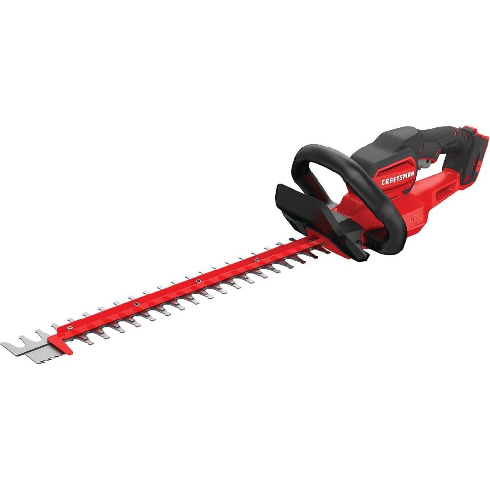 imageCRAFTSMAN V20 Cordless Hedge Trimmer 22 inch Bare Tool Only CMCHTS820BTool Only