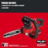 CRAFTSMAN V20 Cordless Chainsaw, 12-Inch Electric Chainsaw, Battery Powered, Battery and Charger Included (CMCCS620M1)(Tool Only)