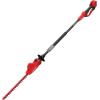 CRAFTSMAN V20 Pole Hedge Trimmer Cordless, 18-Inch, Battery and Charger Included Hedge Trimmer with Extension Pole, Up to 11 Ft Extended Reach (CMCPHT818D1)(Trimmer)