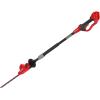CRAFTSMAN V20 Pole Hedge Trimmer Cordless, 18-Inch, Battery and Charger Included Hedge Trimmer with Extension Pole, Up to 11 Ft Extended Reach (CMCPHT818D1)(Trimmer)