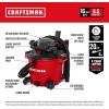 Craftsman CMXEVBE17607 16 Gallon 6.5 Peak HP Wet/Dry Vac with Detachable Leaf Blower, Heavy-Duty Shop Vacuum with Attachments and Dust Collection Bags