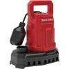 CRAFTSMAN 1/2 HP Auto Thermoplastic Submersible Sump Pump (Vert), Pumps up to 4000 GPH(1/3 HP)