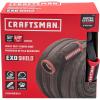 CRAFTSMAN ExoShield Heavy-Duty Fabric Hose – Industrial-Grade Lightweight Garden Hose 100 Feet x 5/8 Inch(50 Feet)
