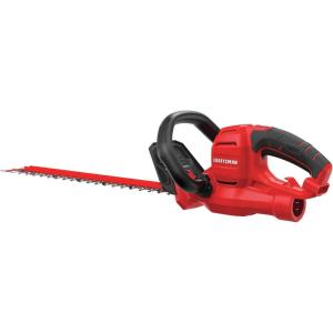 CRAFTSMAN Hedge Trimmer, 22″ Corded with POWERSAW Branch Cutter, 3.8-Amp (CMEHTS8022)