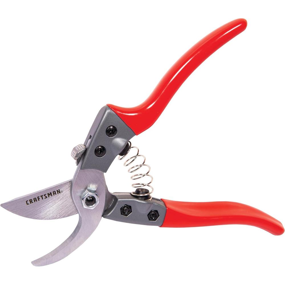 imageCraftsman 34in Manual Aluminum Bypass Hand Pruner for Cutting Trimming Branches Shaping Rose Bushes