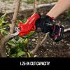 CRAFTSMAN 20V MAX Cordless Electric Pruner, Pruning Shears for Gardening, Battery & Charger Included, Electric Pruning Shears,Tree Pruners (CMCPR320C1)(Modern)