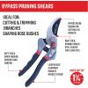 CRAFTSMAN CMXMKIT0170 Tree & Shrub Pruning Set with Bypass Pruning Shears, Bypass Lopper and Folding Pruning Saw(Bypass Pruning Shears)