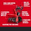 CRAFTSMAN Performance 26″ Two-Stage Self Propelled Snow Thrower with Push-Button Start, Gas Powered, 243cc Engine (31AM7C3FB93)