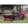 Craftsman CMXGZBF7124489 350 lb Load Capacity, Tow Behind Poly Dump/Swivel Cart, 10 CU FT Capacity; Lawn & Garden Cart/Trailer for Lawn Mowers, Easy to Use Hand Dumping Mechanism(CART_)