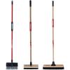 CRAFTSMAN CMXMKIT0080 3-Piece Heavy Duty Cleaning Tool Set with 10 in.All-Surface Wash,12 in. Scrubbing Deck Brush & 18 in. Push Broom, Brown(3-Piece Seasonal Clean-Up Pack)
