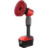 CRAFTSMAN V20 Cordless 2-in-1 Power Scrubber Kit, Multi-Purpose, Includes Bristle Brush, 2Ah Battery, V20 Battery Charger, and 60.5 in. Telescoping Pole (CMCPS520D1)(Kit with Battery)