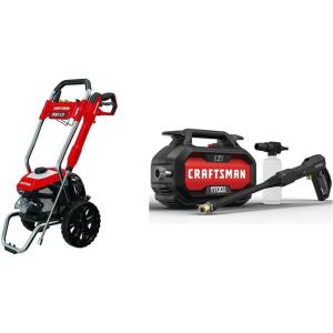 CRAFTSMAN 2100 & 1700 PSI Electric Pressure Washers with 1.2 GPM, Corded (CMEPW2100 & CMEPW1700)