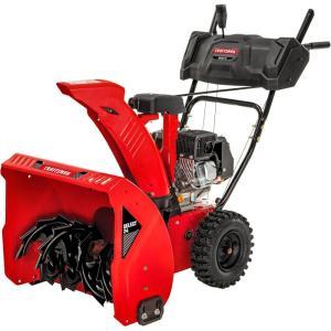 CRAFTSMAN Select 24″ Snow Blower Gas, Two-Stage Snowblower, Start Push Button, 208cc Powerful Engine, Self Propelled Gas-Powered Snow Blowers, 24-in. Clearing Width (31AS6K1EB93)