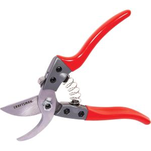 Craftsman 3/4-in. Manual Aluminum Bypass Hand Pruner for Cutting, Trimming Branches, Shaping Rose Bushes
