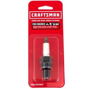 Craftsman CMXGZAM250012 Current Walk 2 BPR6ES 751-10292 Spark Plug, Black(1 Count (Pack of 1))