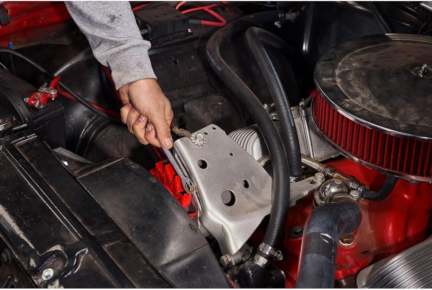 imageCRAFTSMAN 20 Piece Ratcheting Combination Wrench Set SAEMetric CMMT87220