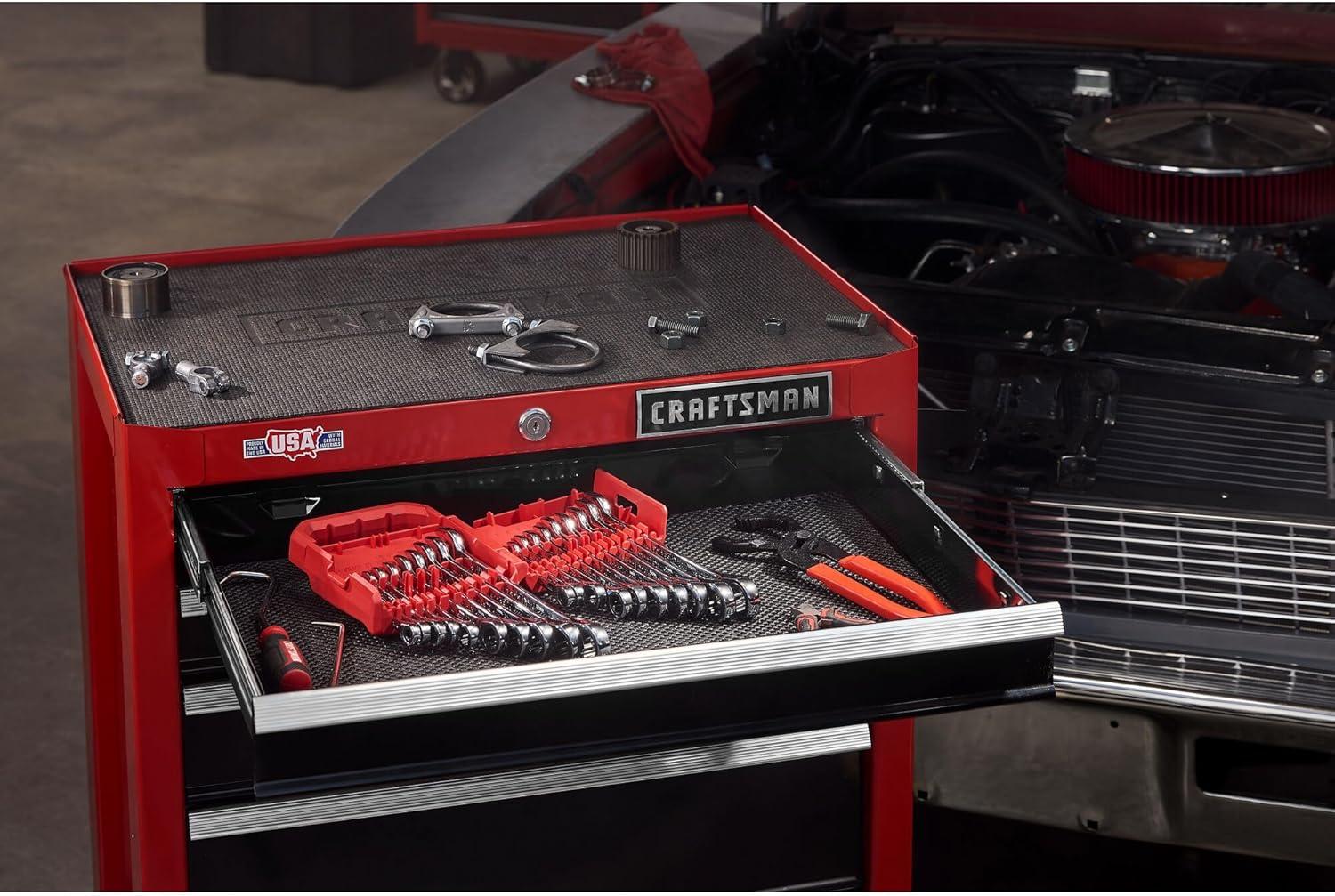 imageCRAFTSMAN 20 Piece Ratcheting Combination Wrench Set SAEMetric CMMT87220