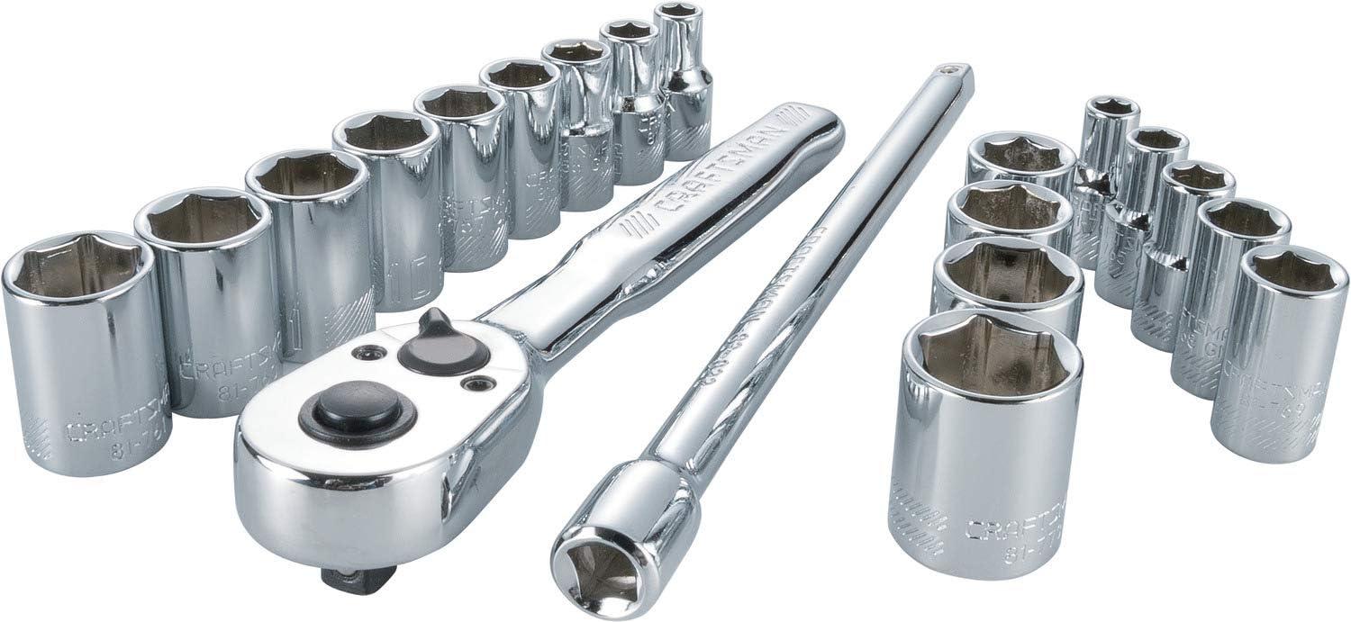 imageCRAFTSMAN Mechanics Tool Set 14 Inch Drive 20 Piece CMMT1210820 Piece Set