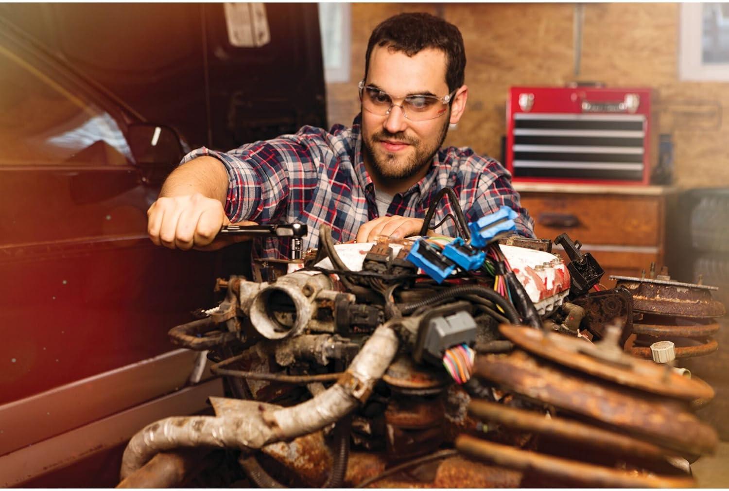 imageCRAFTSMAN Mechanics Tool Set 14 amp 38 Drive SAEMetric 81 Piece CMMT82335L51 Piece Set