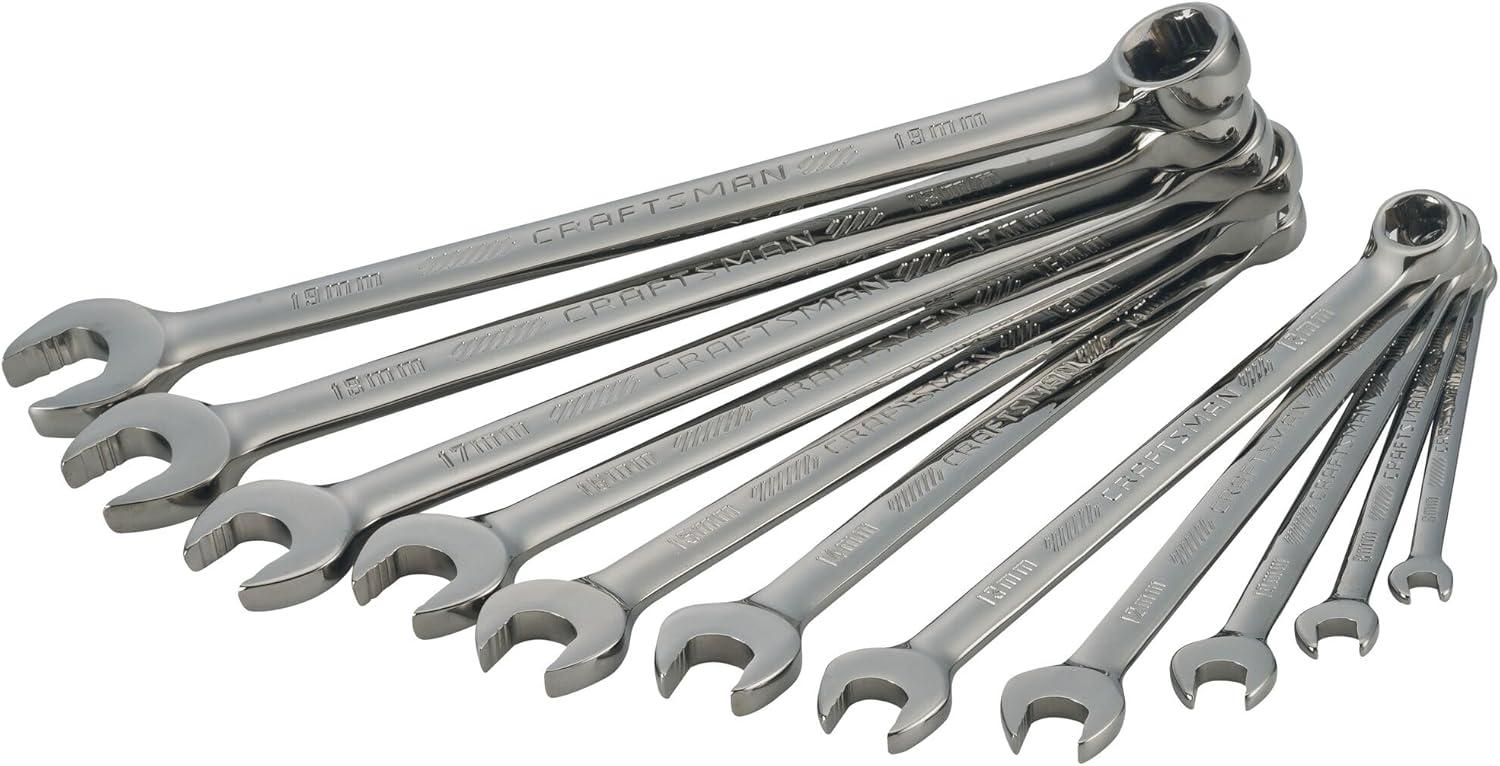 imageCRAFTSMAN OVERDRIVE 11Piece Metric Wrench Set CMMT87811