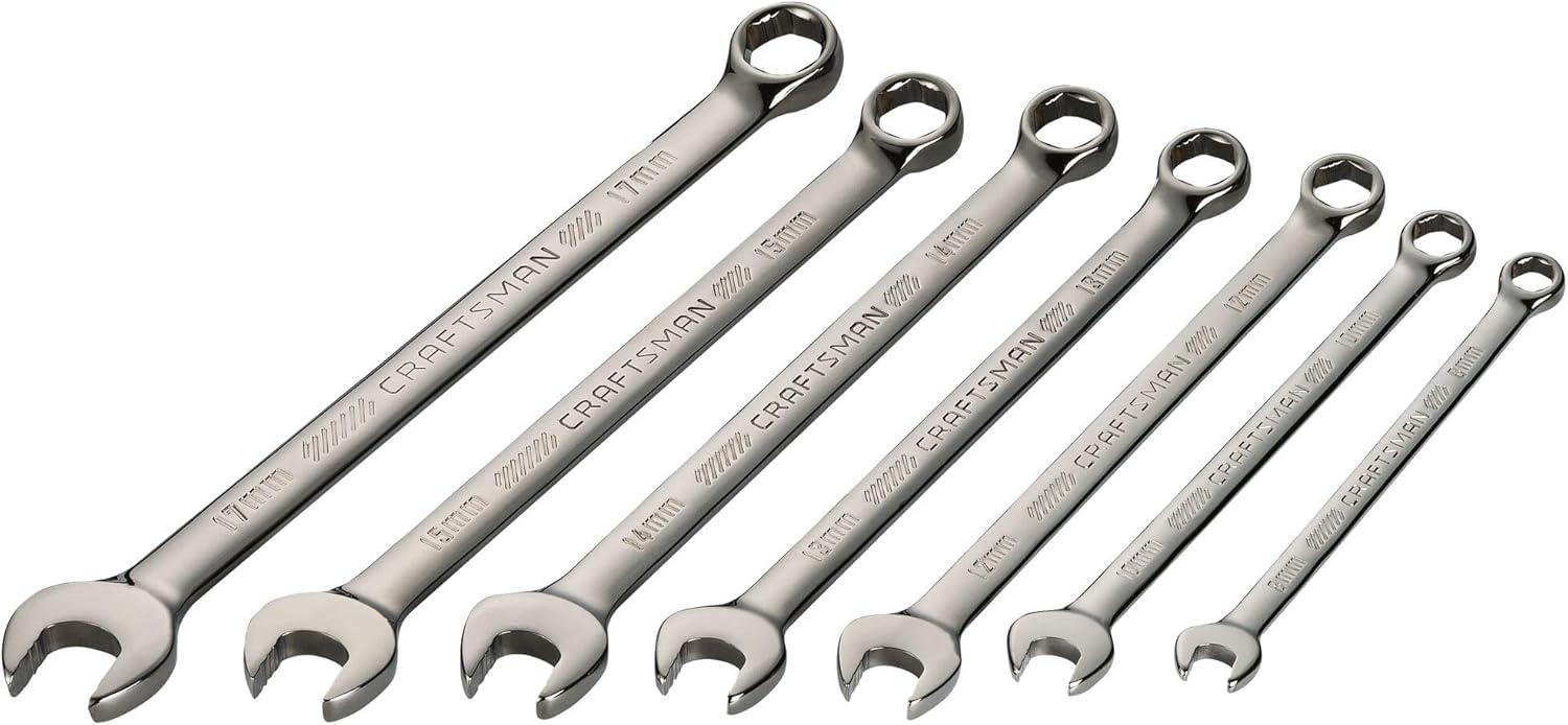 imageCRAFTSMAN OVERDRIVE 7Piece Metric Wrench Set CMMT87807