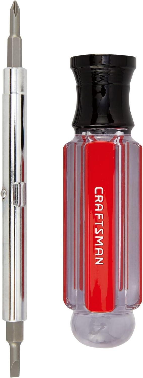 imageCRAFTSMAN Screwdriver MultiBit Set 6 in 1 Acetate Handle CMHT66052Pack of 6