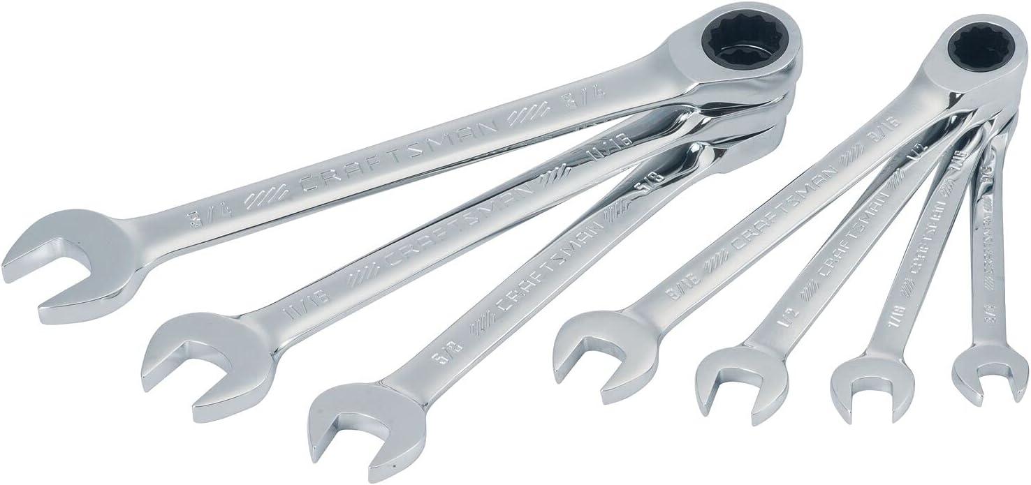 imageCRAFTSMAN Wrench Set SAE  Metric 32Piece CMMT120807 Piece SAE