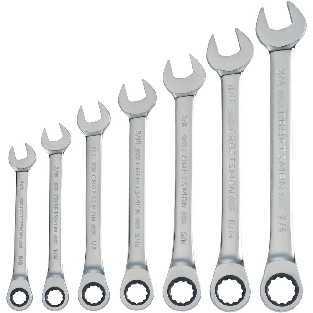 imageCRAFTSMAN Wrench Set SAE  Metric 32Piece CMMT120807 Piece SAE