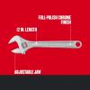 CRAFTSMAN Adjustable Wrench, 6-Inch (CMMT81621)(12IN Adjustable Wrench)