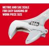 CRAFTSMAN Adjustable Wrench Set, 3-Piece All Steel, Metirc and SAE Scale (CMMT12001)(Adjustable)