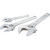 CRAFTSMAN Adjustable Wrench Set, 3-Piece All Steel, Metirc and SAE Scale (CMMT12001)(Adjustable)