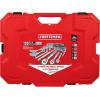 CRAFTSMAN Mechanic Tool Set 135 Pcs, 1/4, 1/2 and 3/8 Inch Drive SAE and Metric Socket Wrench Set with Case (CMMT12124)(New 135 Piece Set)