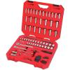 CRAFTSMAN Mechanics Tool Set 105 Pcs, Standard (SAE) and Metric with Case , 1/4 and 3/8 Inch Drive Car Tool Kit( CMMT12123)(105 Piece Set)