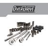 CRAFTSMAN OVERDRIVE 80-Piece Gunmetal Chrome Mechanics Tool Set, Standard SAE/Metric Socket Set, with Hard Case (CMMT99080L)