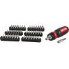 CRAFTSMAN RATCHETING SCREWDRIVER, 44PC (CMHT68017), Red((Pack of 1))
