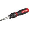 CRAFTSMAN Ratcheting Screwdriver, SpeedDrive, 2” Double Ended Bits Included, Handle Holds Up To 6 Bits (CMHT68129)