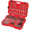CRAFTSMAN Tool Set, 189 Piece Mechanics Tool Set, 1/4 ,3/8and 1/2 Inch Drive Socket Wrench Set with Thinner Ratchet, Steel 6 and 12point Sockets, Wrenches, Hex Keys and Specialty Bits (CMMT12134)(189 Piece Set)