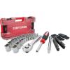 CRAFTSMAN VERSASTACK 63 Piece Mechanics Tool Set with Hard Case, 3/8 Inch Drive (CMMT45163)